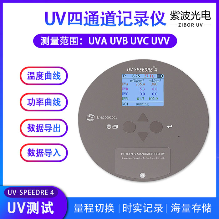 四波段UV能量计